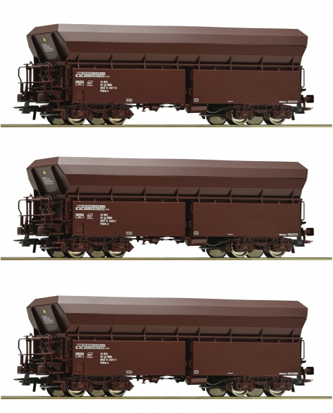 Set ofSet of 3 high capacity hopper cars<br /><a href='images/pictures/Roco/Roco-67151.jpg' target='_blank'>Full size image</a>